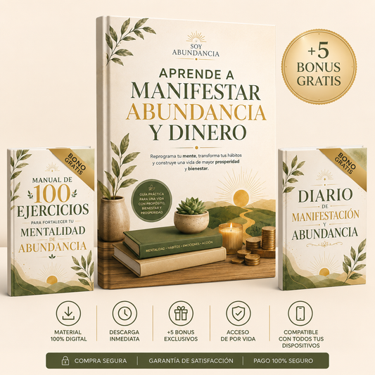 APRENDE A MANIFESTAR ABUNDANCIA Y DINERO